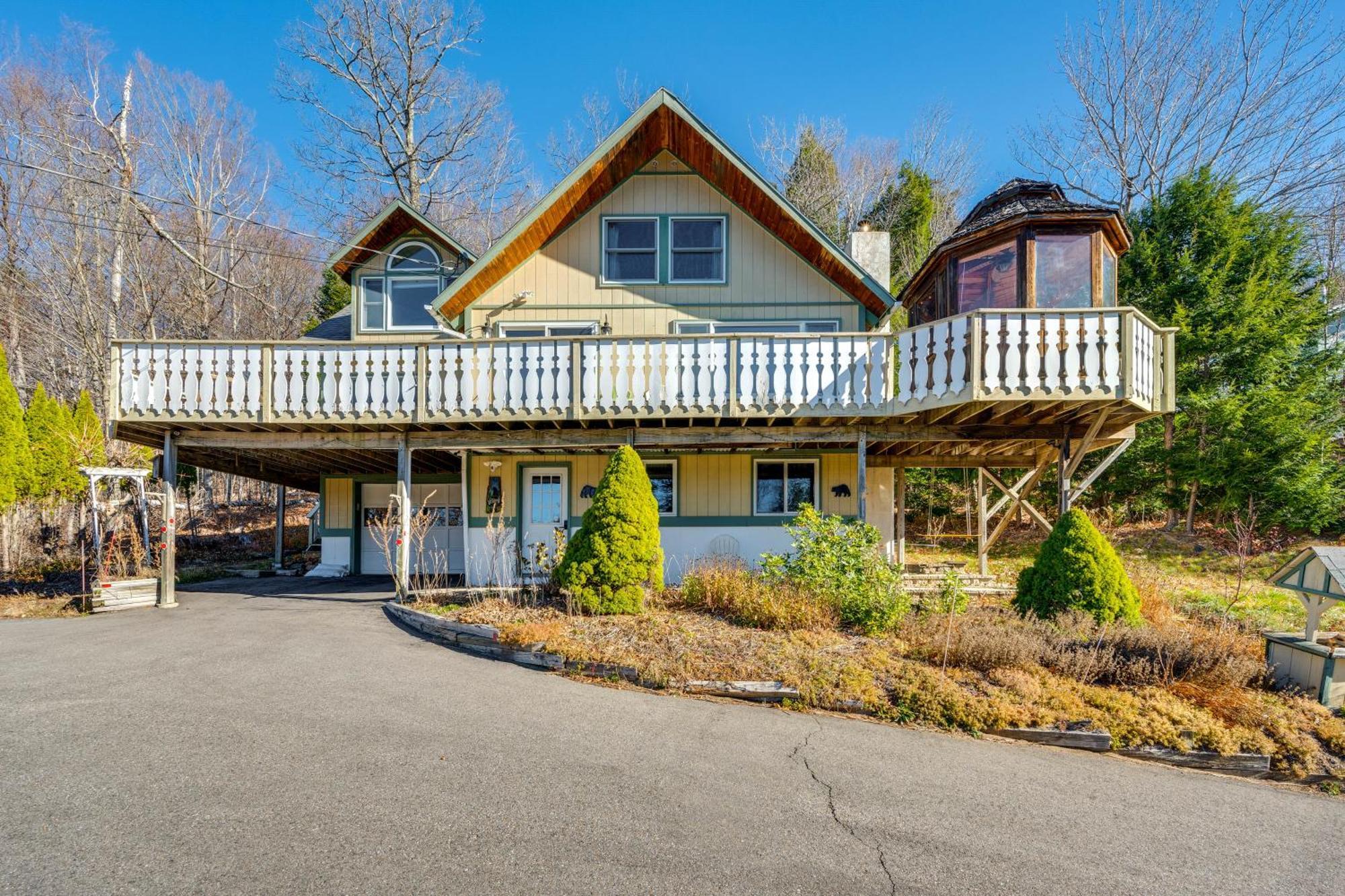 1 Mi To Story Land Mtn-View Home With Hot Tub! Bartlett Εξωτερικό φωτογραφία